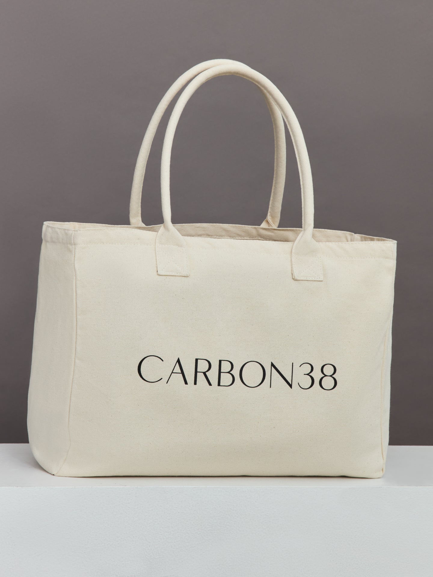 Carbon38 Carbon38 Canvas Tote - Natural