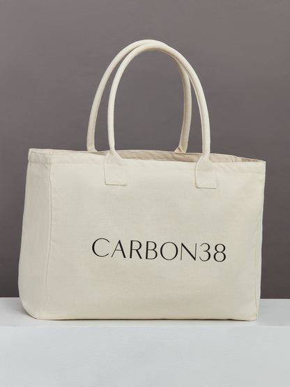 Carbon38 Carbon38 Canvas Tote - Natural