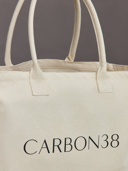 Carbon38 Carbon38 Canvas Tote - Natural