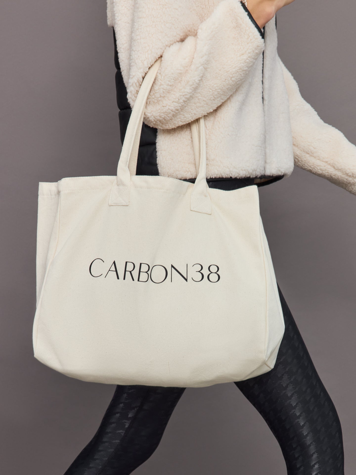 Carbon38 Carbon38 Canvas Tote - Natural
