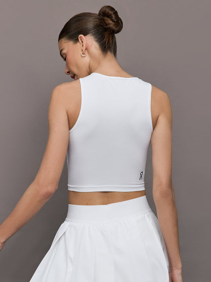 Carbon38 Studio Cut-Out Crop - White