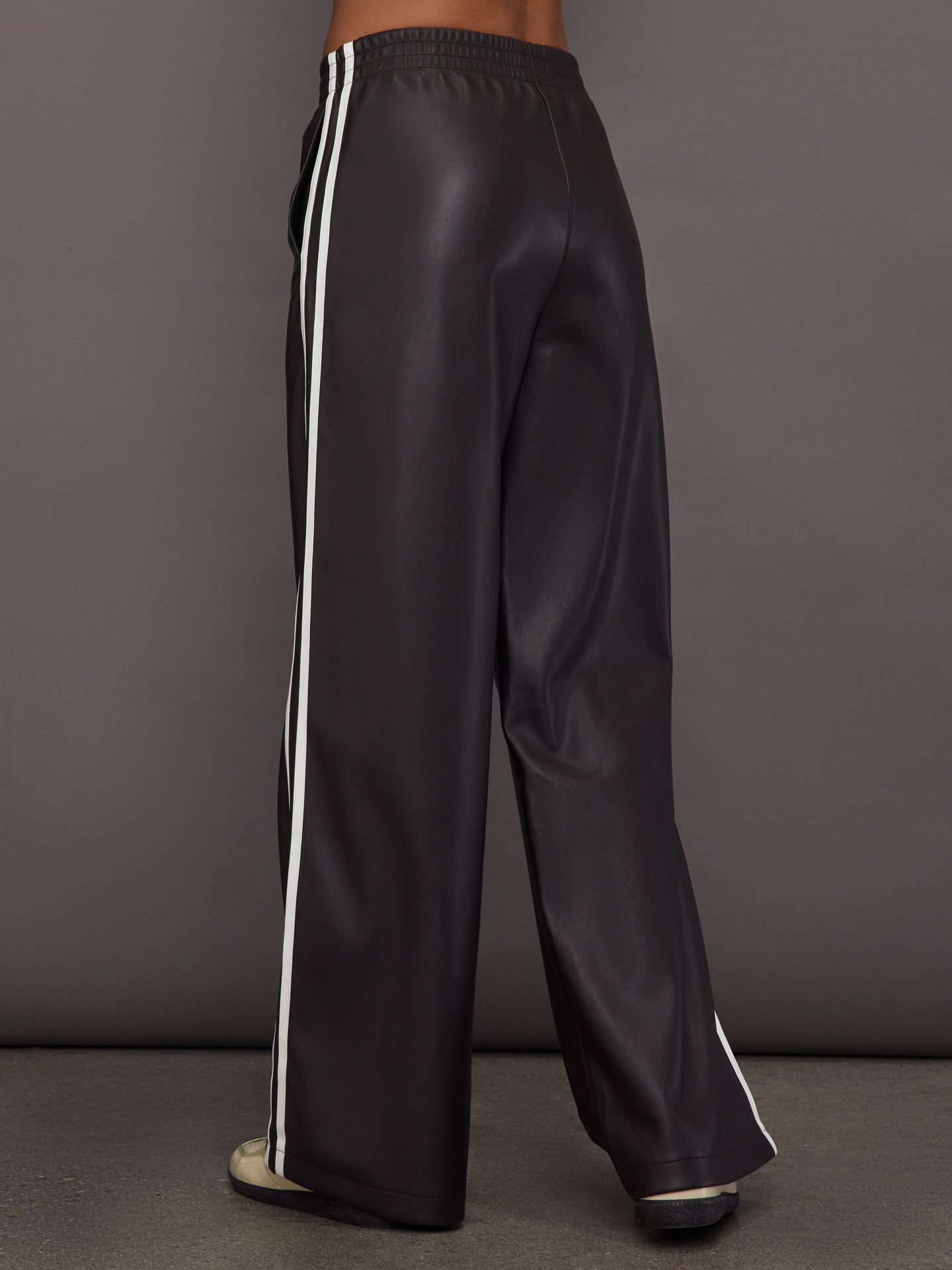 Carbon38 Vegan Leather Twilight Pant - Brown