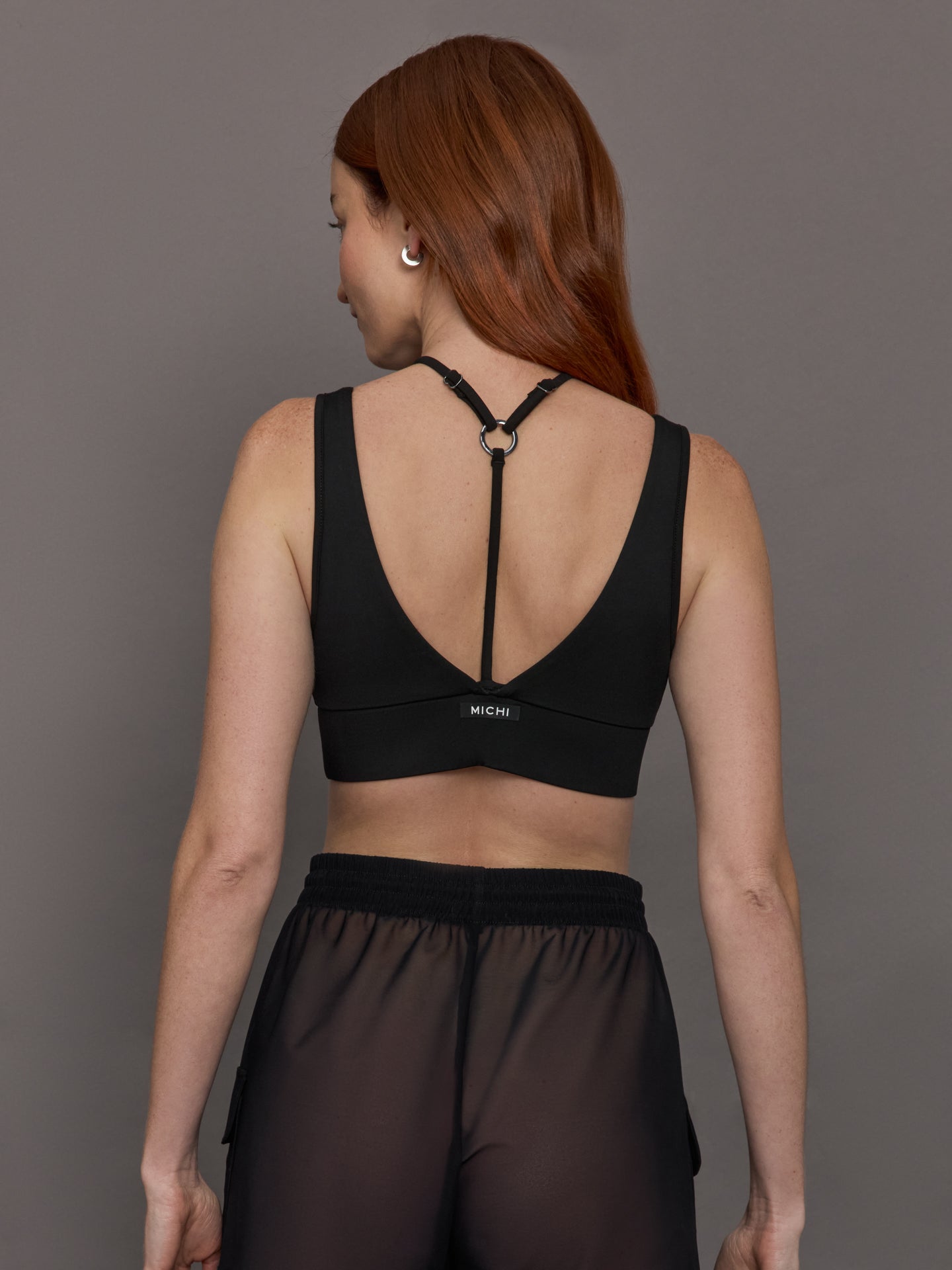 Carbon38 Odyssey Longline Bra - Black