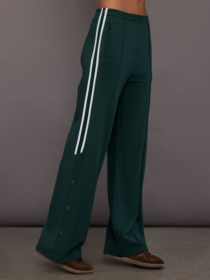 Carbon38 Cobra Zephyr Wide Leg Pant - Green