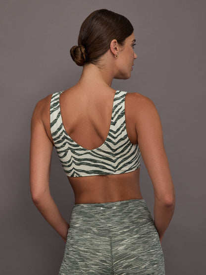 Carbon38 Reversible Isaac Bra - Green