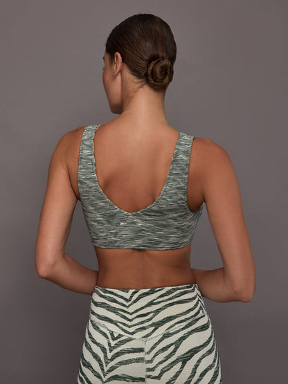 Carbon38 Reversible Isaac Bra - Green