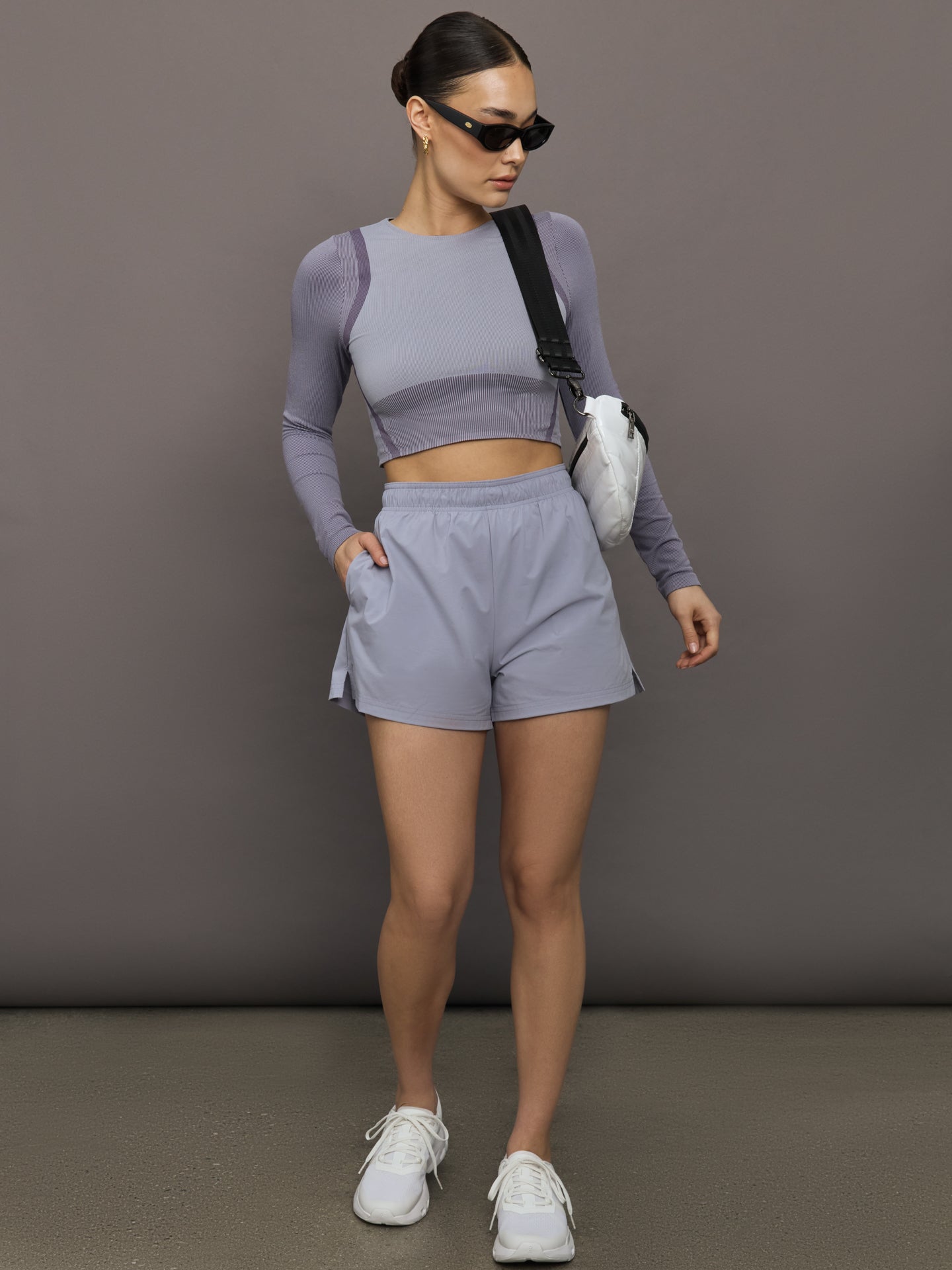 Carbon38 3" Core Shorts - Lilac