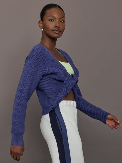 Carbon38 Twist Pullover - Future Dusk