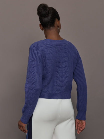Carbon38 Twist Pullover - Future Dusk