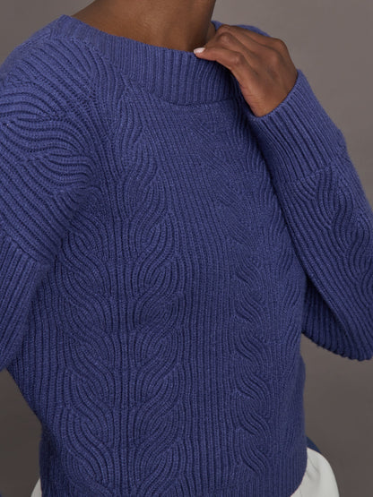 Carbon38 Twist Pullover - Future Dusk