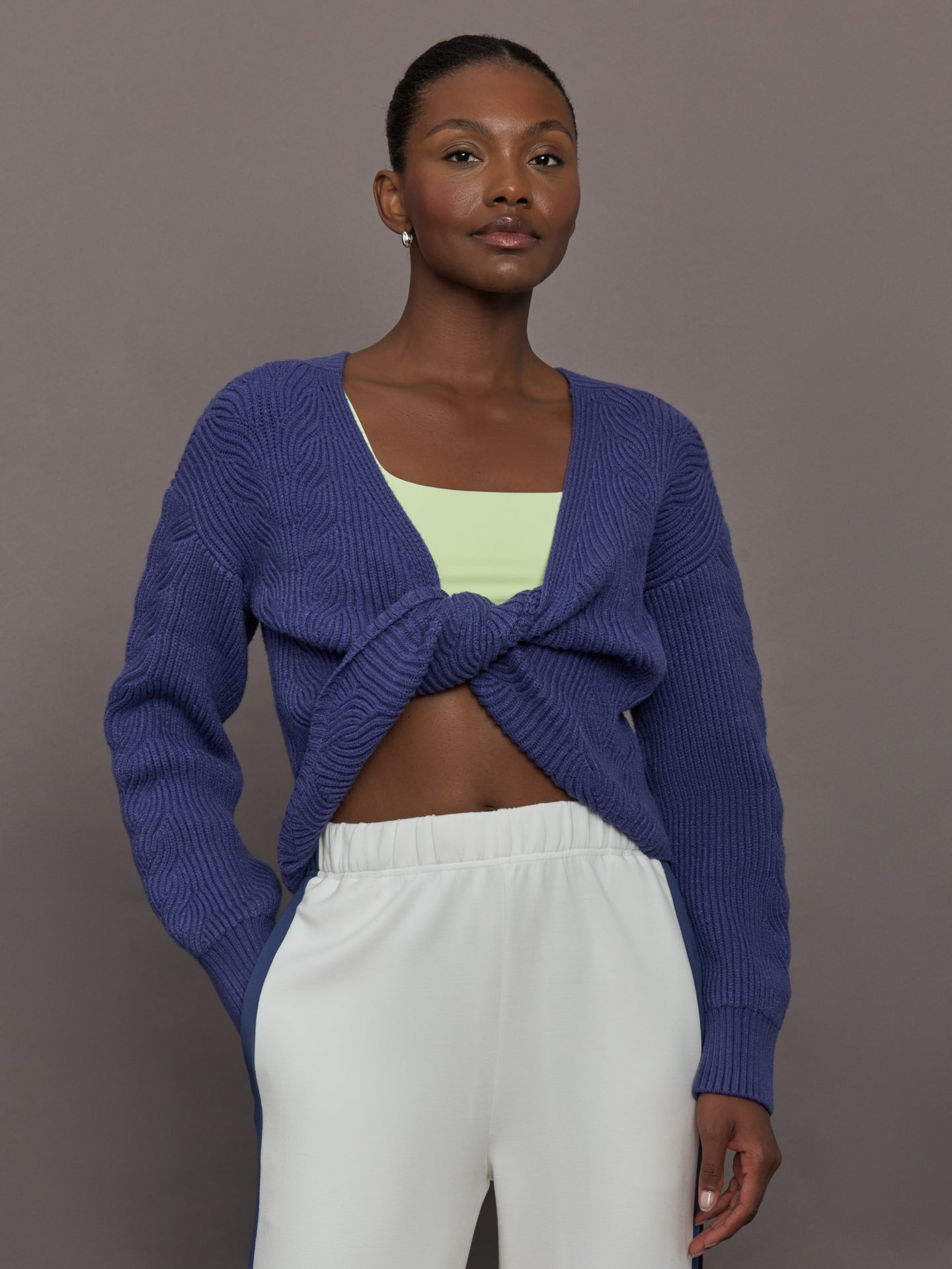 Carbon38 Twist Pullover - Future Dusk