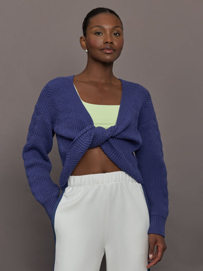 Carbon38 Twist Pullover - Future Dusk