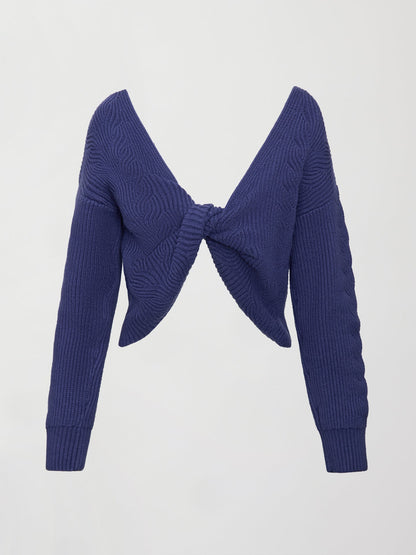 Carbon38 Twist Pullover - Future Dusk