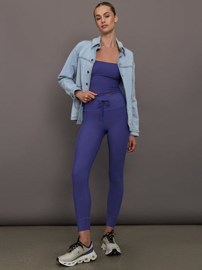 Carbon38 High Rise Sport Pocket Legging in Melt - Future Dusk
