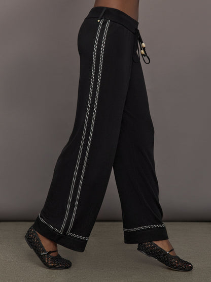 Carbon38 The Lawrence Knit Pant - Ink