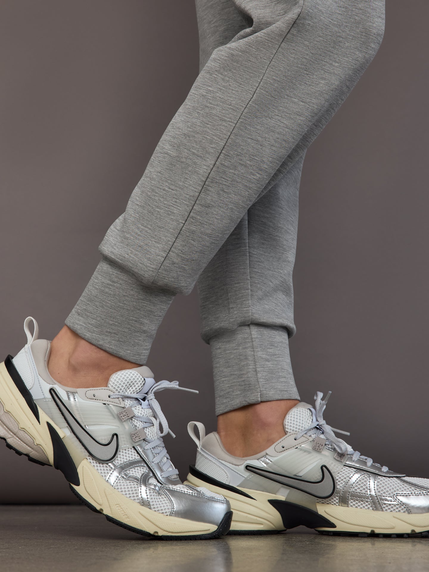 Carbon38 Cargo Jogger in Modal Luxe - Heather Grey