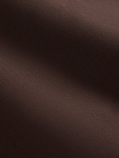 Carbon38 Bomber with Contrast Stripe in Scuba - Chocolate Torte