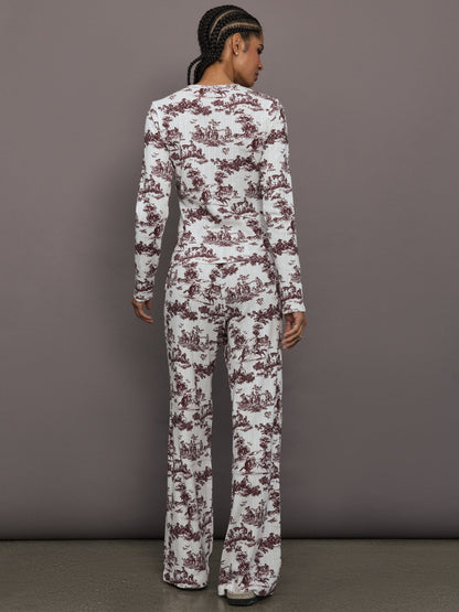 Carbon38 Toile Sleep Set - Fig Toile