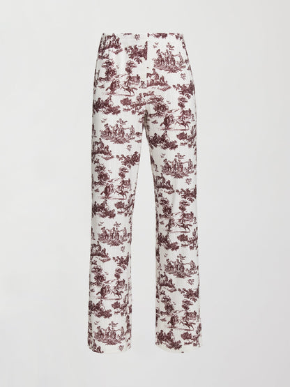 Carbon38 Toile Sleep Set - Fig Toile