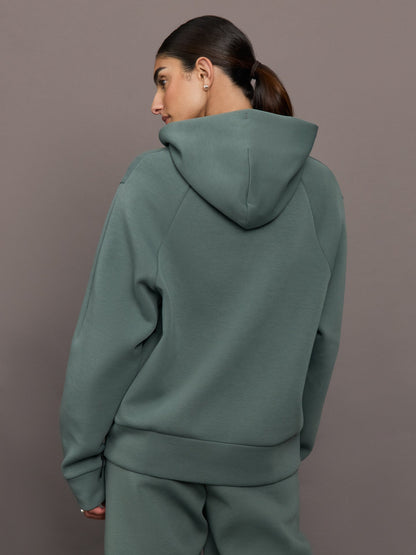 Carbon38 Focus Tech Hoodie - Olive