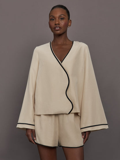 Carbon38 The Cressida Shirt - Fawn
