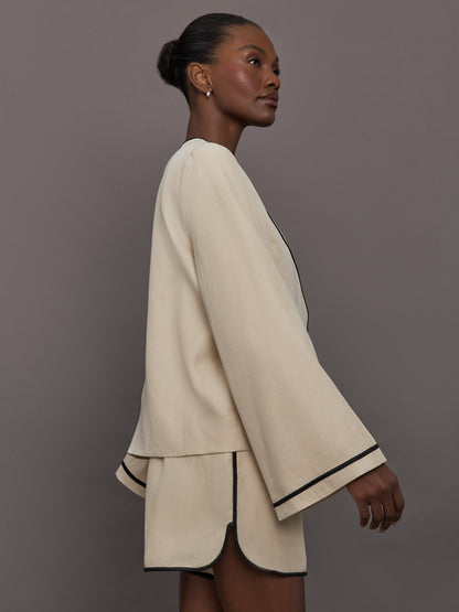 Carbon38 The Cressida Shirt - Fawn