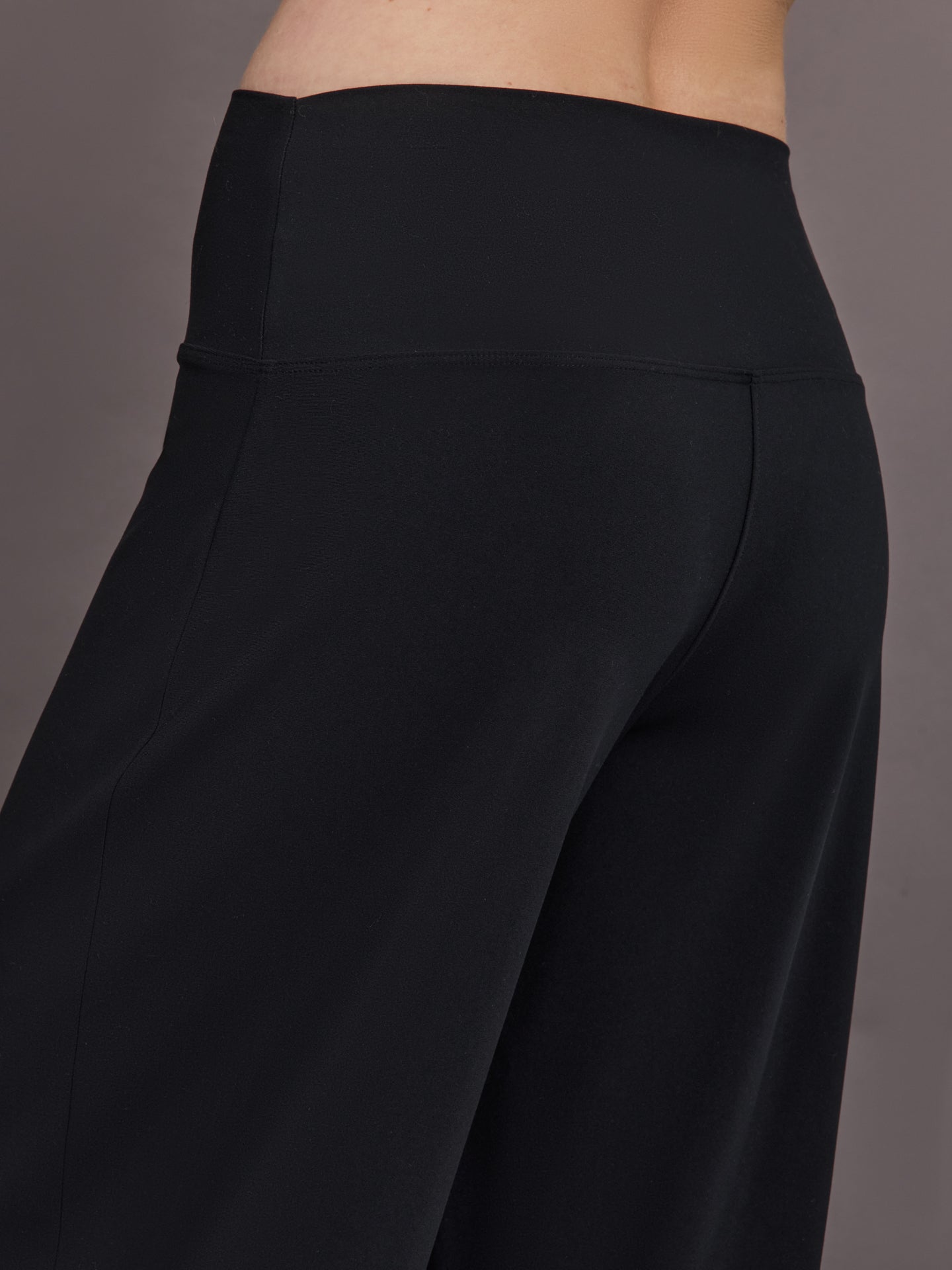 Carbon38 Palazzo Pant in Melt - Black