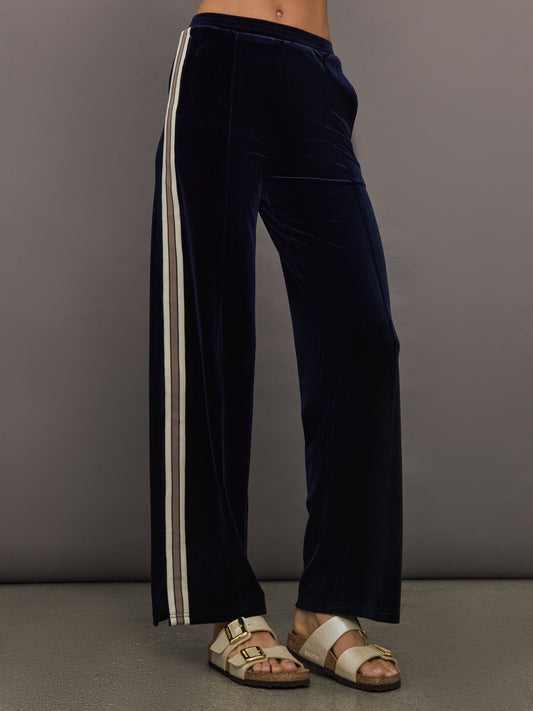 Carbon38 Monaco Freya Wide Leg Pant - Navy