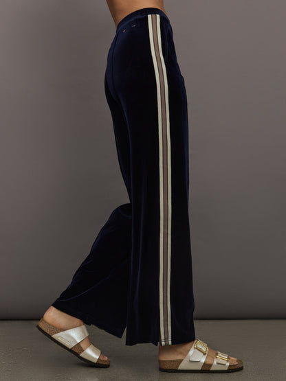 Carbon38 Monaco Freya Wide Leg Pant - Navy