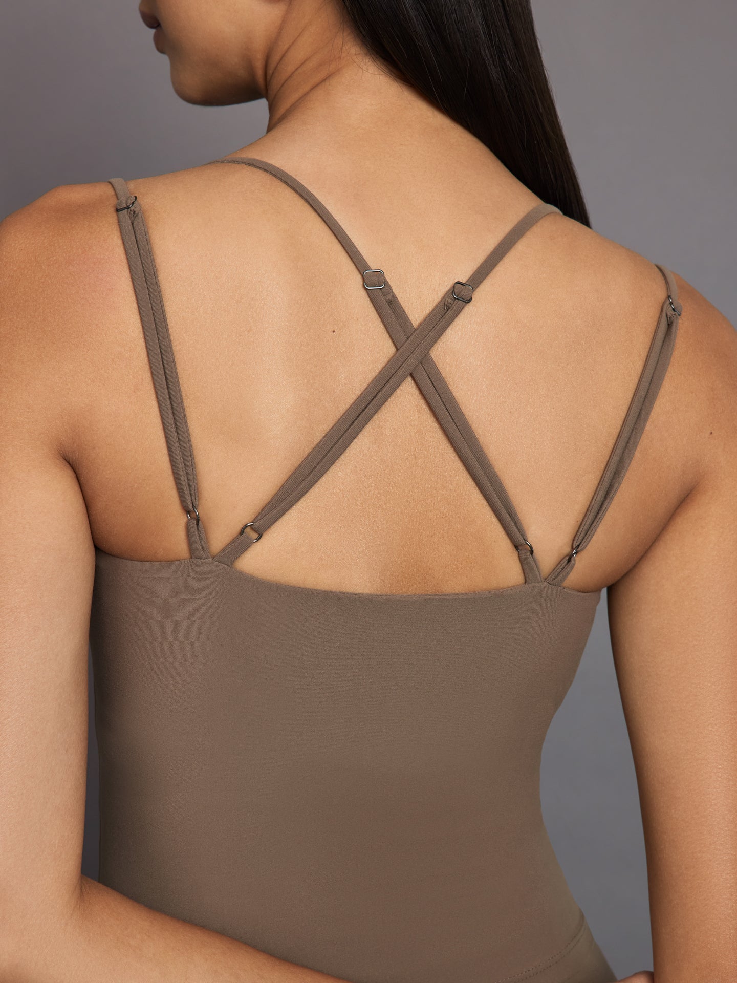 Carbon38 Strappy Tank in Melt - Caribou