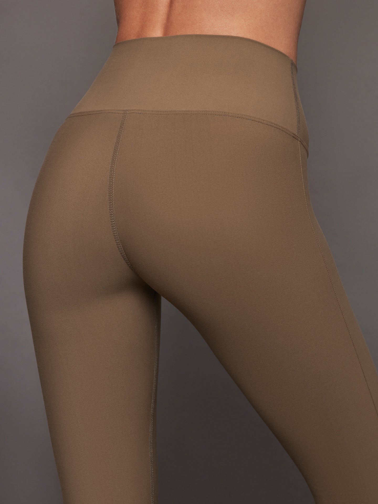 Carbon38 Split Bootcut Legging in Melt - Caribou