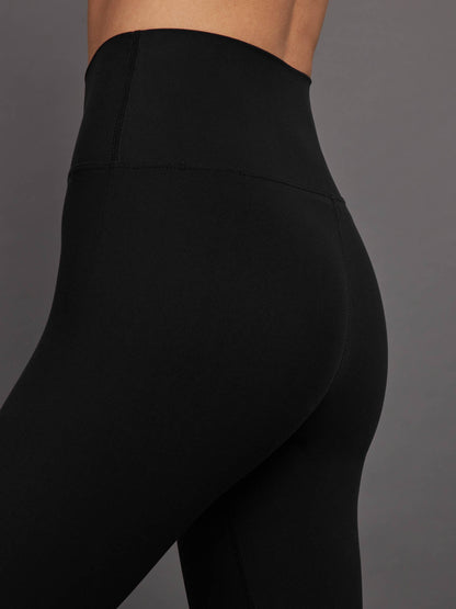 Carbon38 Split Bootcut Legging in Melt - Black