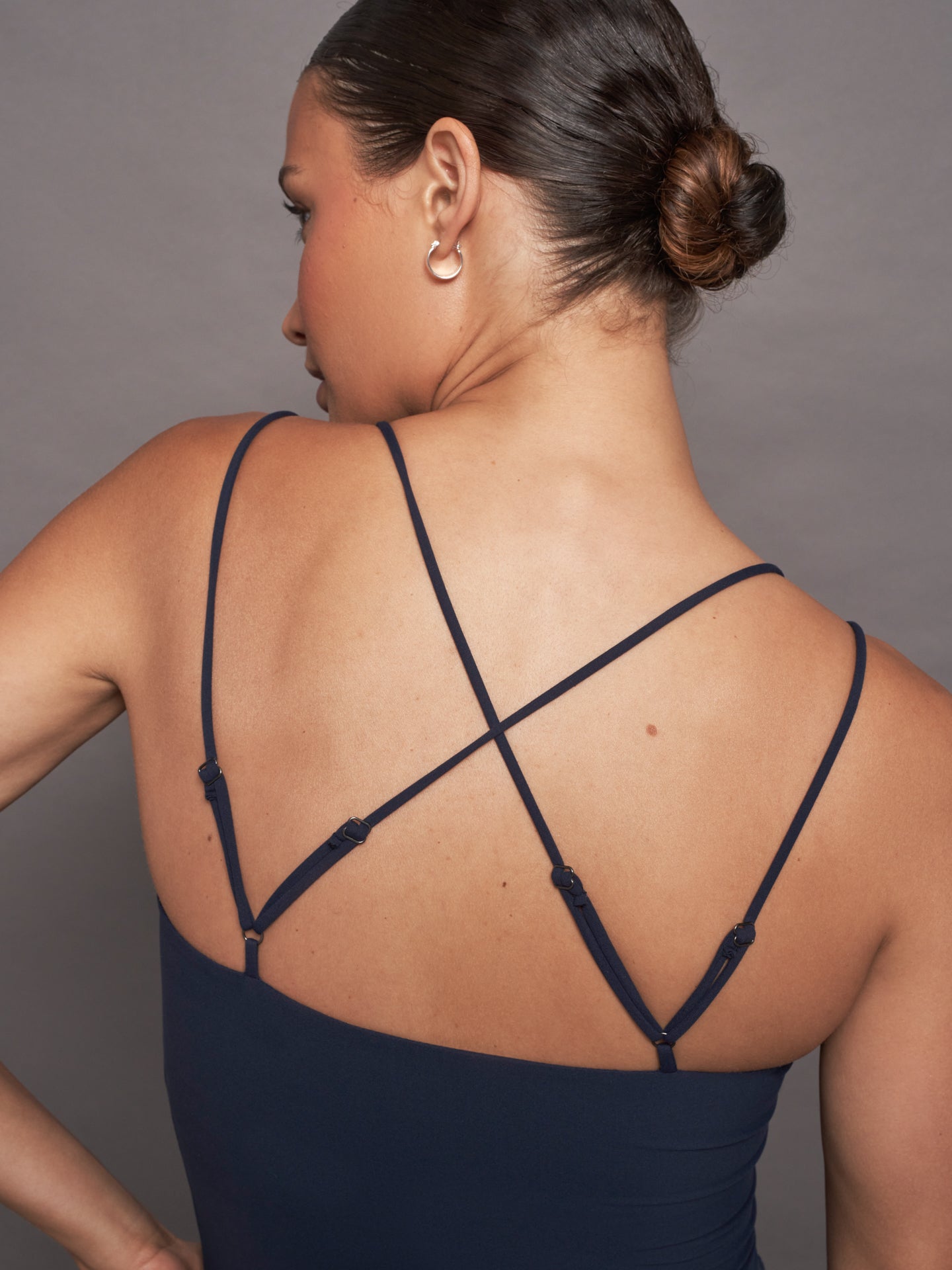 Carbon38 Strappy Tank in Melt - Navy Blazer