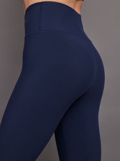Carbon38 High Rise Legging in Melt - Navy Blazer