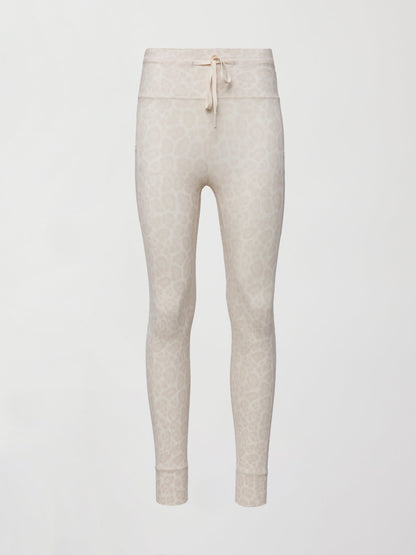 Carbon38 High Rise Sport Pocket Legging in Melt - Snow Leopard