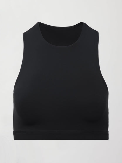 Carbon38 Open Back Bra in Melt - Black