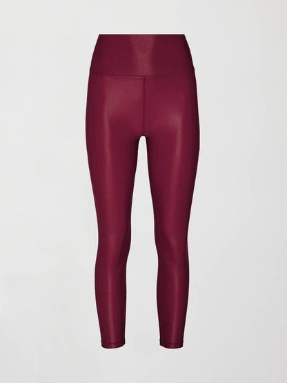 Carbon38 Regular Rise 7/8 Legging in Takara Shine - Fig