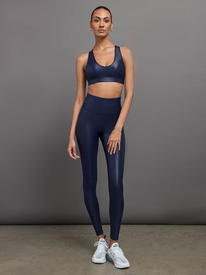 Carbon38 Action Bra 2.0 in Takara Shine - Navy Blazer
