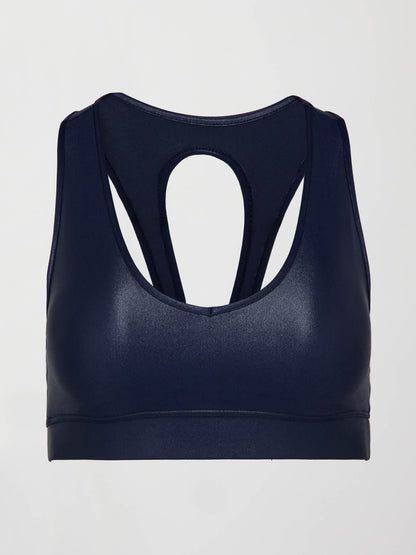Carbon38 Action Bra 2.0 in Takara Shine - Navy Blazer
