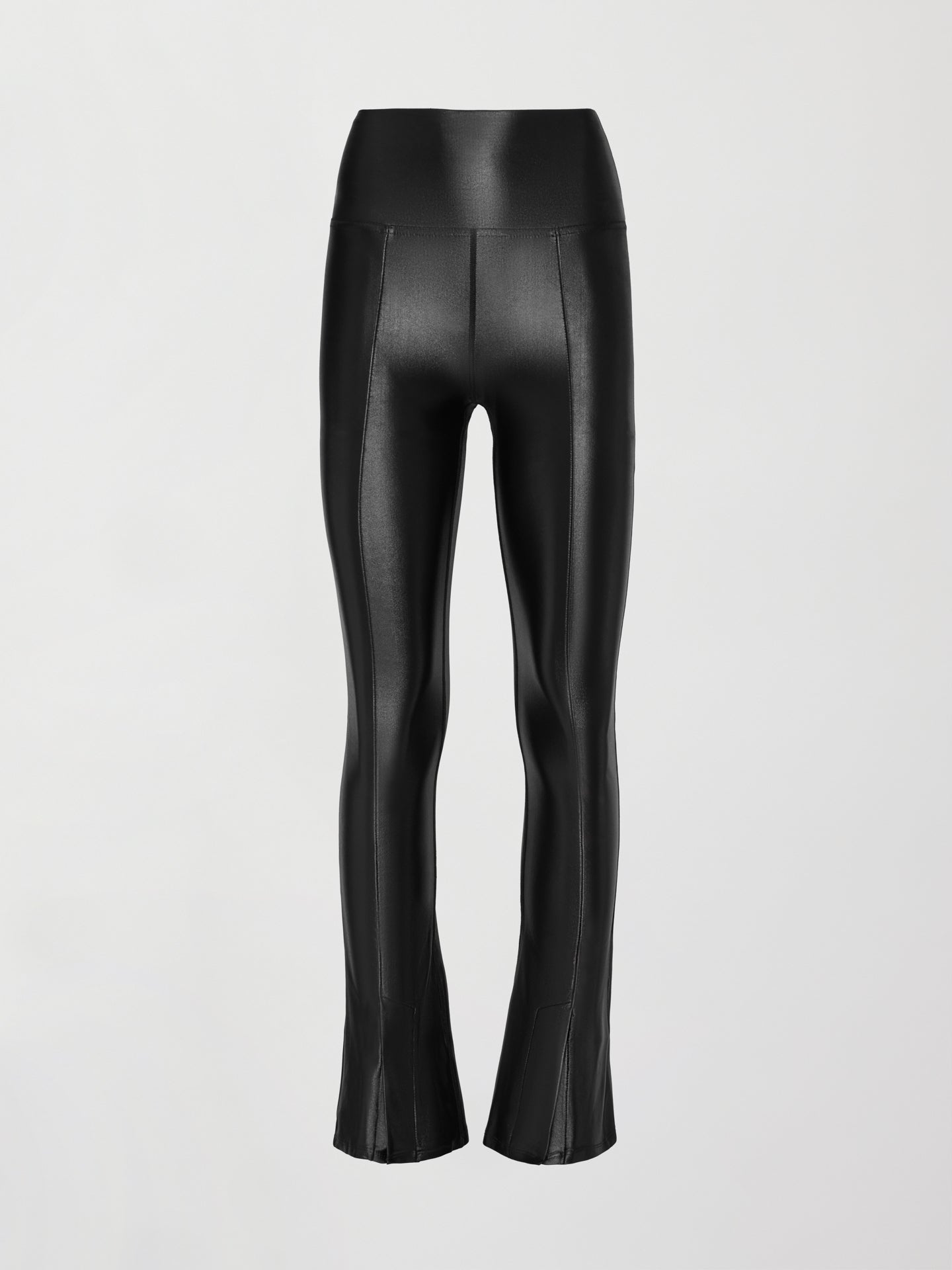 Carbon38 High Rise Flare Legging in Takara Shine - Black