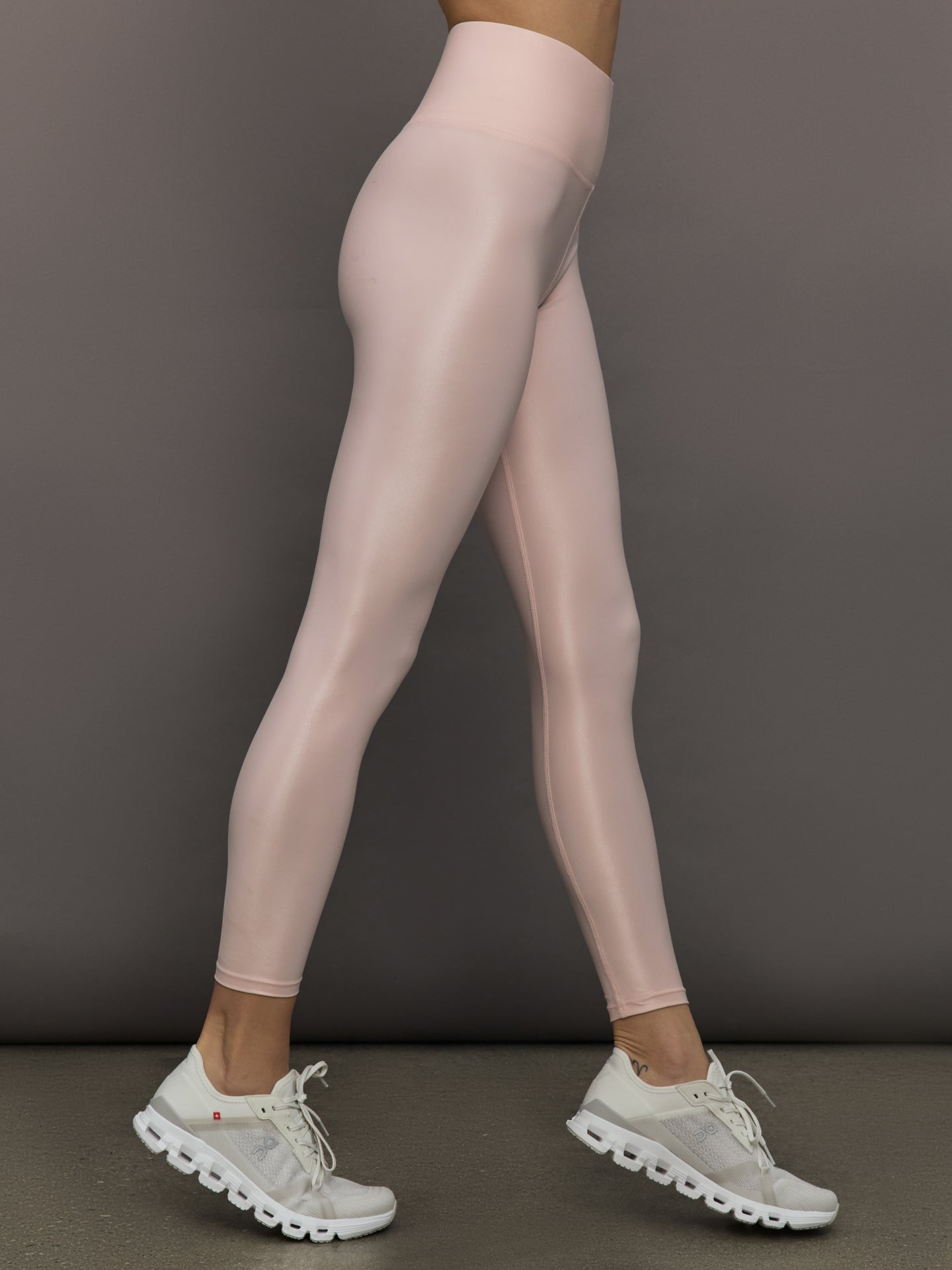 Carbon38 High Rise 7/8 Legging in Takara Shine - Lotus