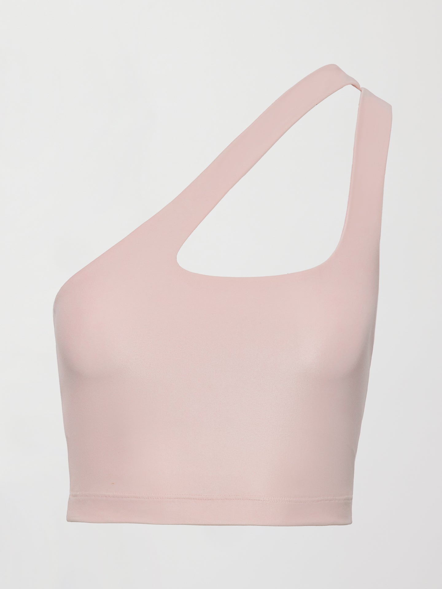 Carbon38 One Shoulder Bra Top in Takara Shine - Lotus