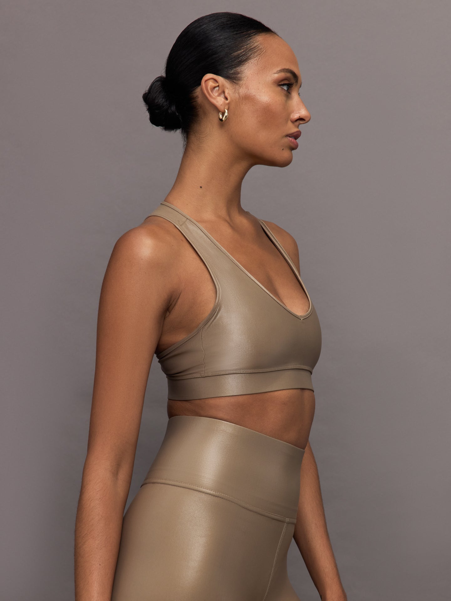 Carbon38 Action Bra 2.0 in Takara Shine - Caribou