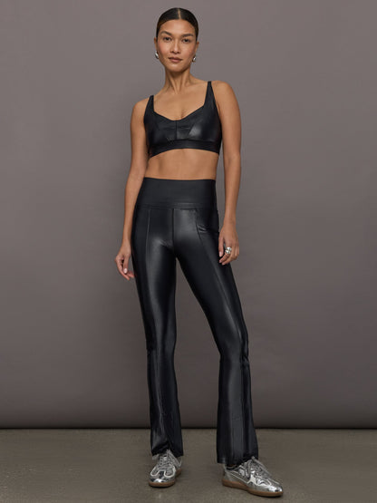 Carbon38 Soft Sculpt Sports Bra in Takara Shine - Black