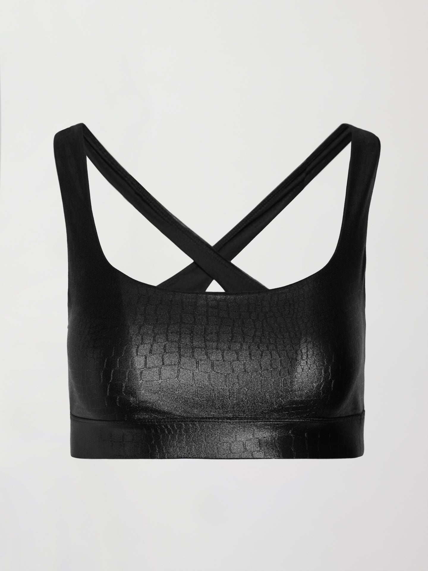 Carbon38 Crocodile Criss Cross in Black