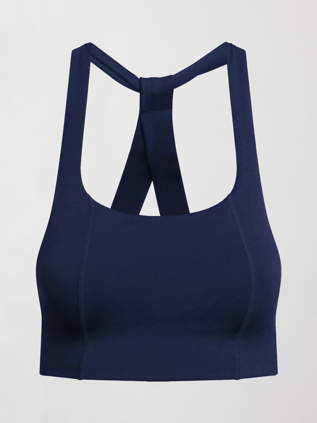 Carbon38 T Back Bra in Diamond Compression - NAVY BLAZER
