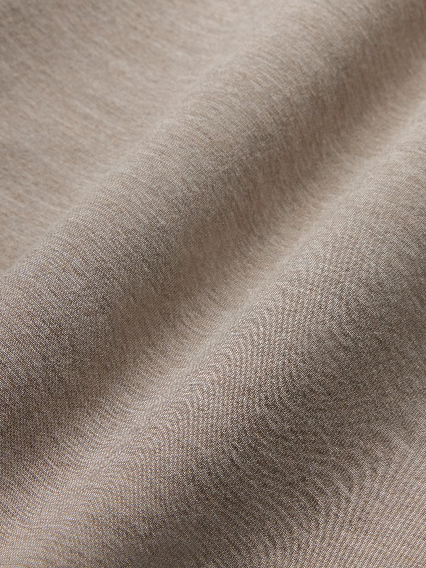 Carbon38 Tapered Leg Jogger in Interlock - Taupe Heather