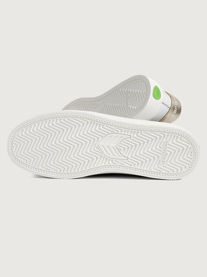 Carbon38 Salvas Premium Leather - White/Metallic Gold & Ice