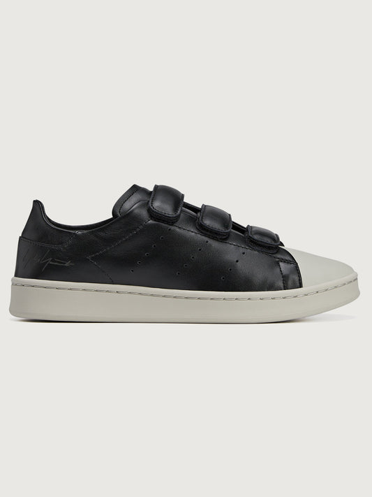 Carbon38 Y-3 Stan Smith Velcro - Black/Talc
