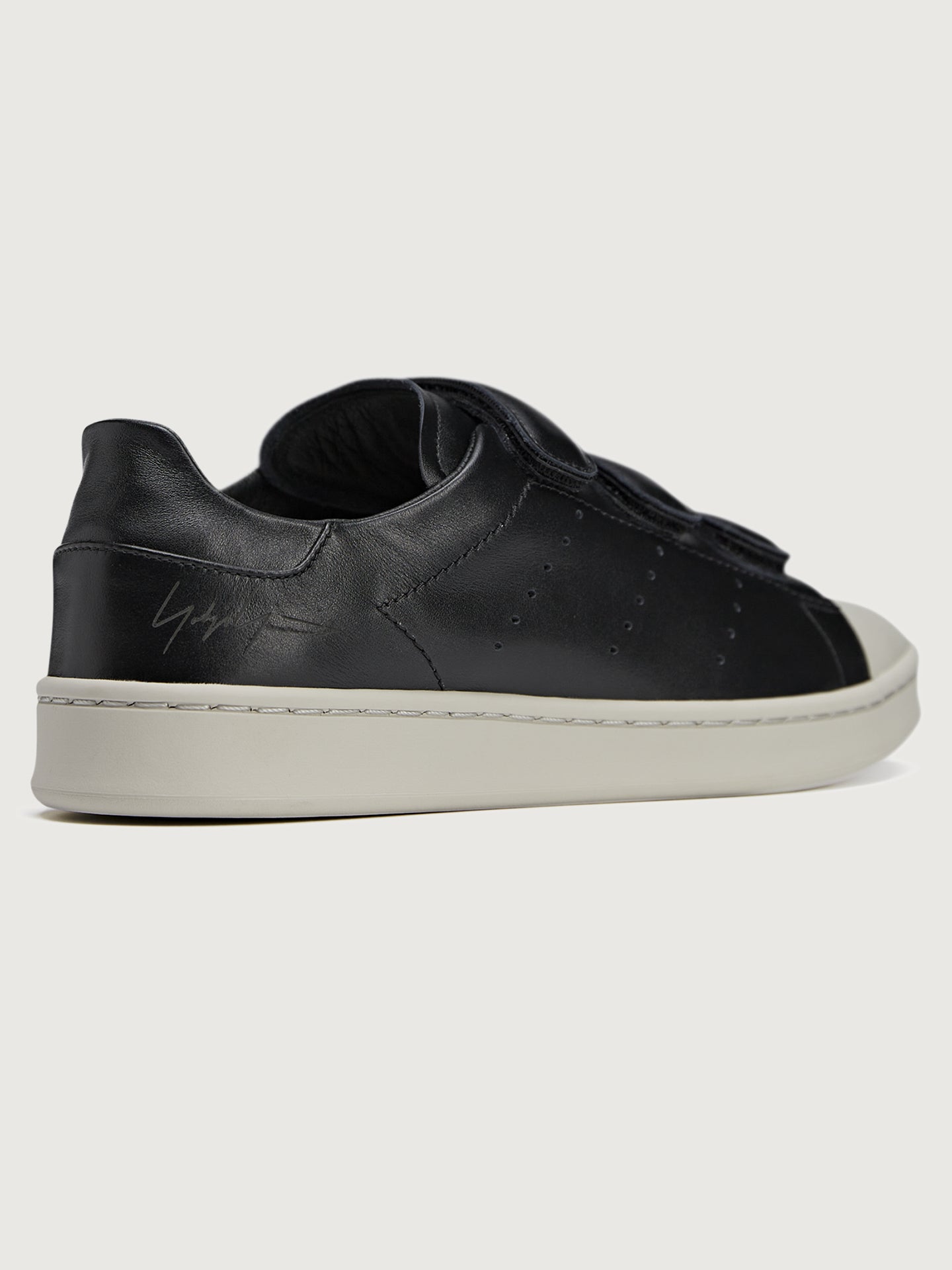 Carbon38 Y-3 Stan Smith Velcro - Black/Talc